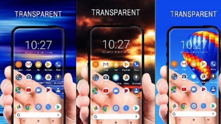 Transparent Live Wallpaper